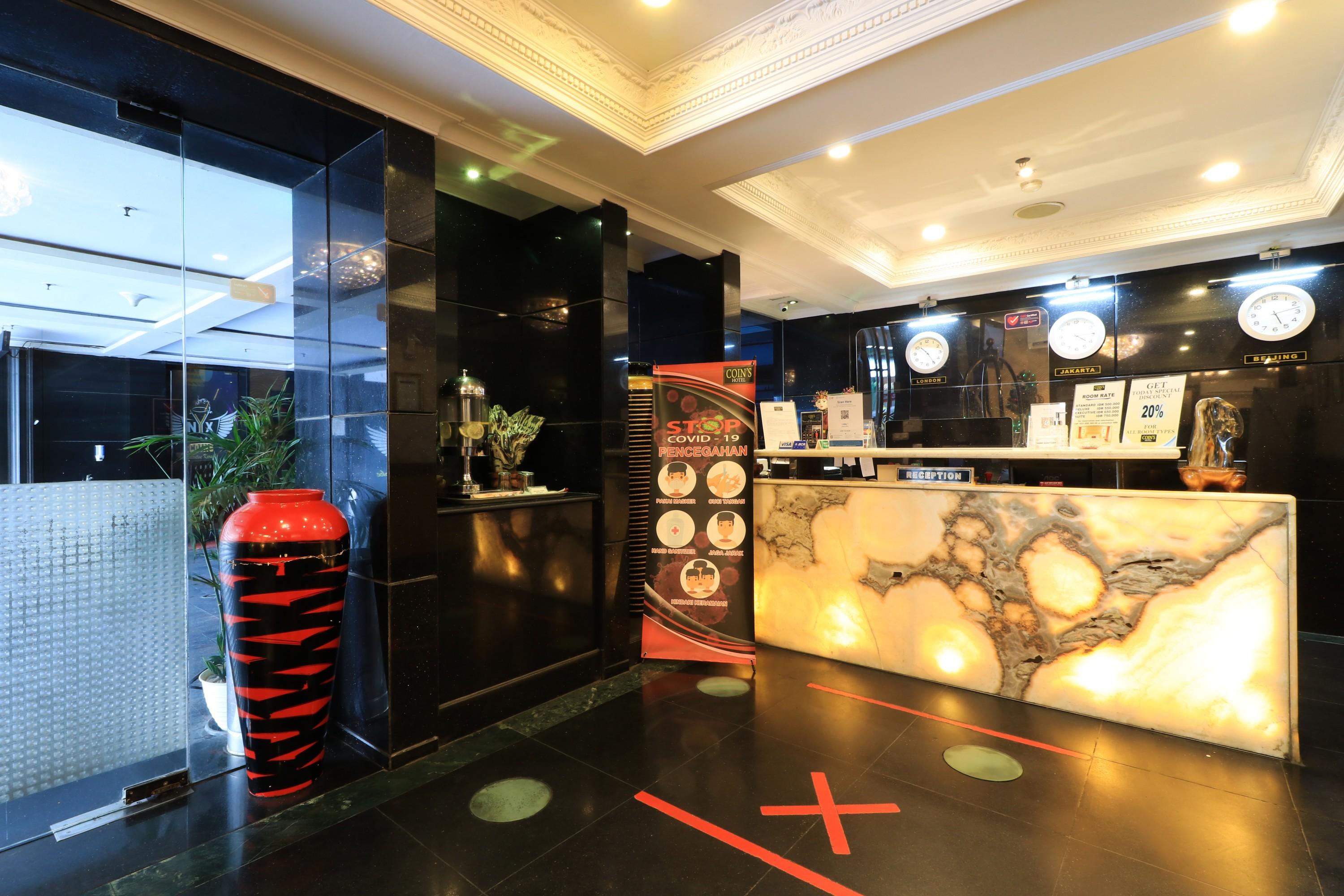 Coins Hotel Jakarta Eksteriør billede